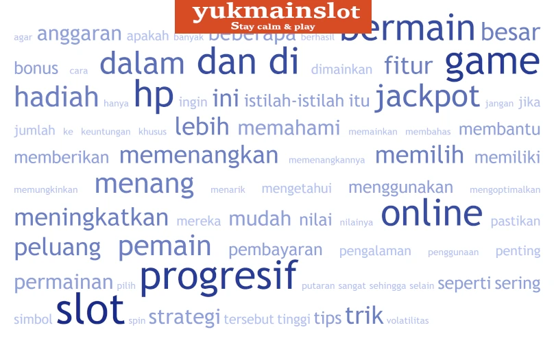 Word Cloud trik mudah menang bermain slot online progresif di hp anda Yuk Main Slot